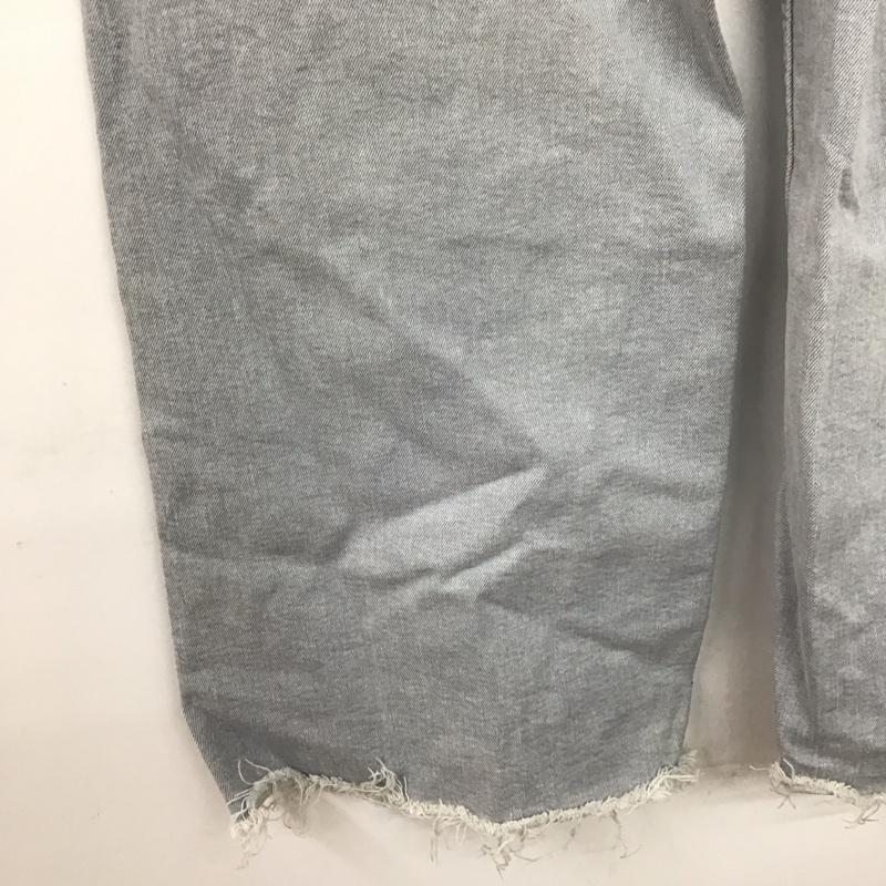 ザラ ZARA パンツ デニム、ジーンズ 36 無地 灰 / グレー /  レディース USED 古着 中古 10150525