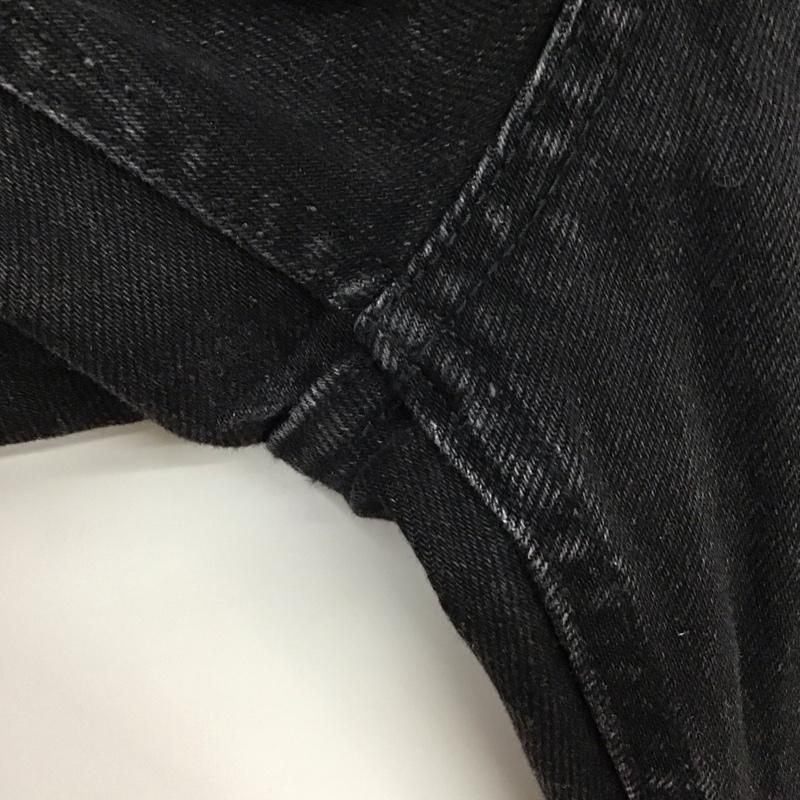 ザラ ZARA パンツ デニム、ジーンズ 40 無地 黒 / ブラック /  レディース USED 古着 中古 10129809