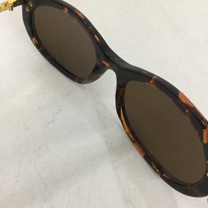 グッチ GUCCI めがね・サングラス サングラス 135 GG ロゴ、文字 茶 / ブラウン / X 金 / ゴールド /  レディース USED 古着 中古 10142809
