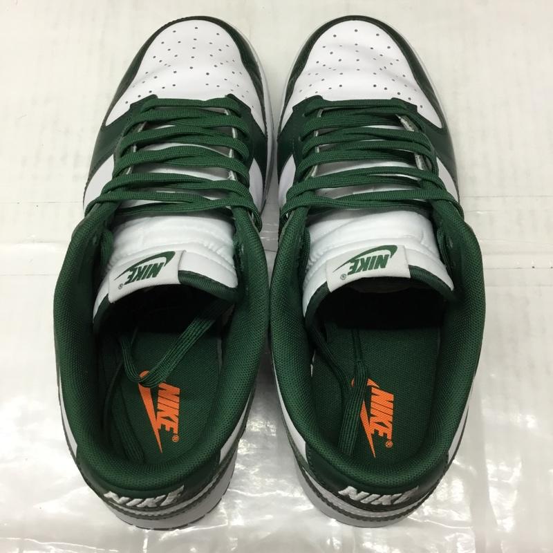 ナイキ NIKE スニーカー スニーカー DD1391 101 DUNK LOW RETRO 28.5cm 箱有 28.5cm ロゴ、文字 白 / ホワイト / X 緑 / グリーン /  メンズ USED 古着 中古 10113523