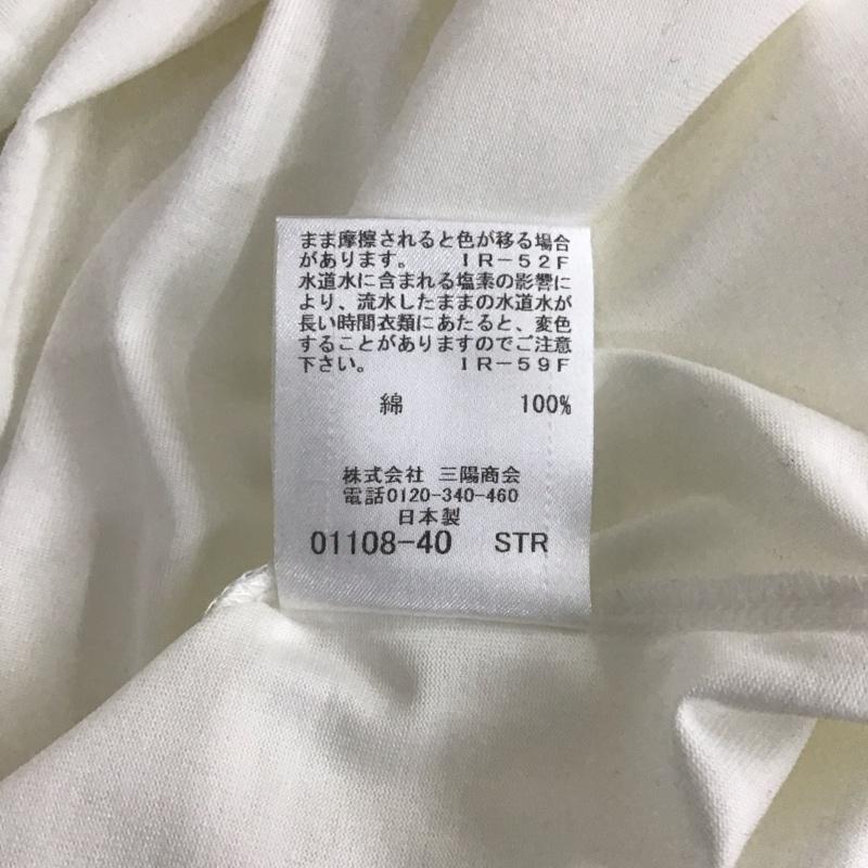 ブラックレーベルクレストブリッジ BLACK LABEL CRESTBRIDGE Tシャツ 半袖 半袖カットソー 無地Tシャツ クルーネックカットソー LL 無地 白 / ホワイト /  メンズ USED 古着 中古 10120357