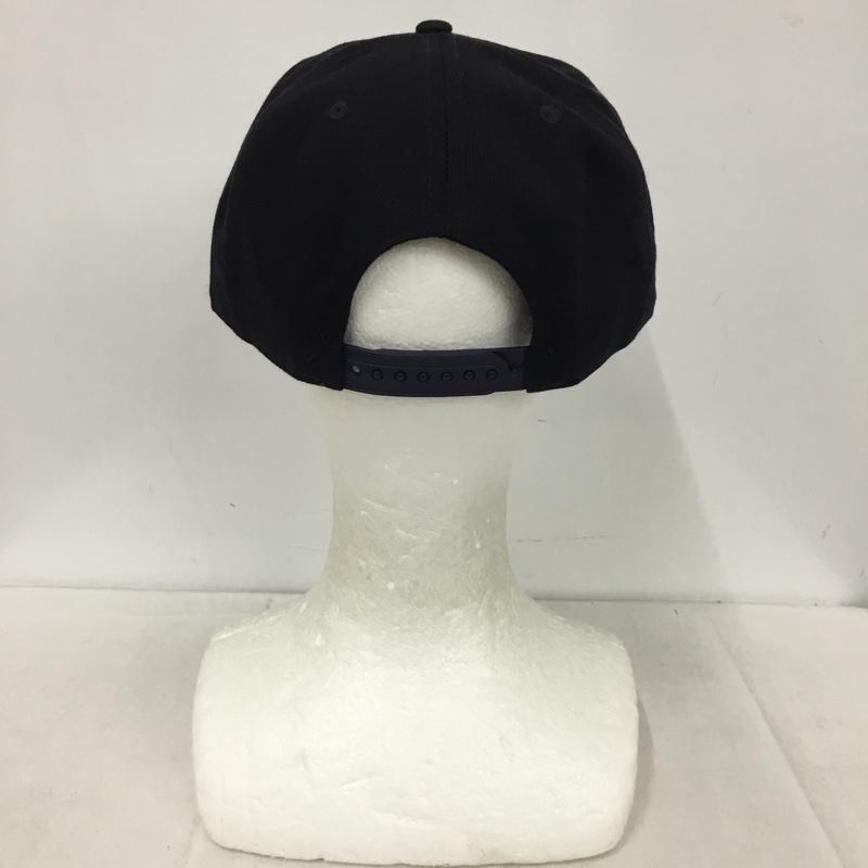 ニューエラ NEW ERA 帽子 キャップ NY ニューヨークヤンキース 9FIFTY ロゴ、文字 紺 / ネイビー /  メンズ USED 古着 中古 10150602