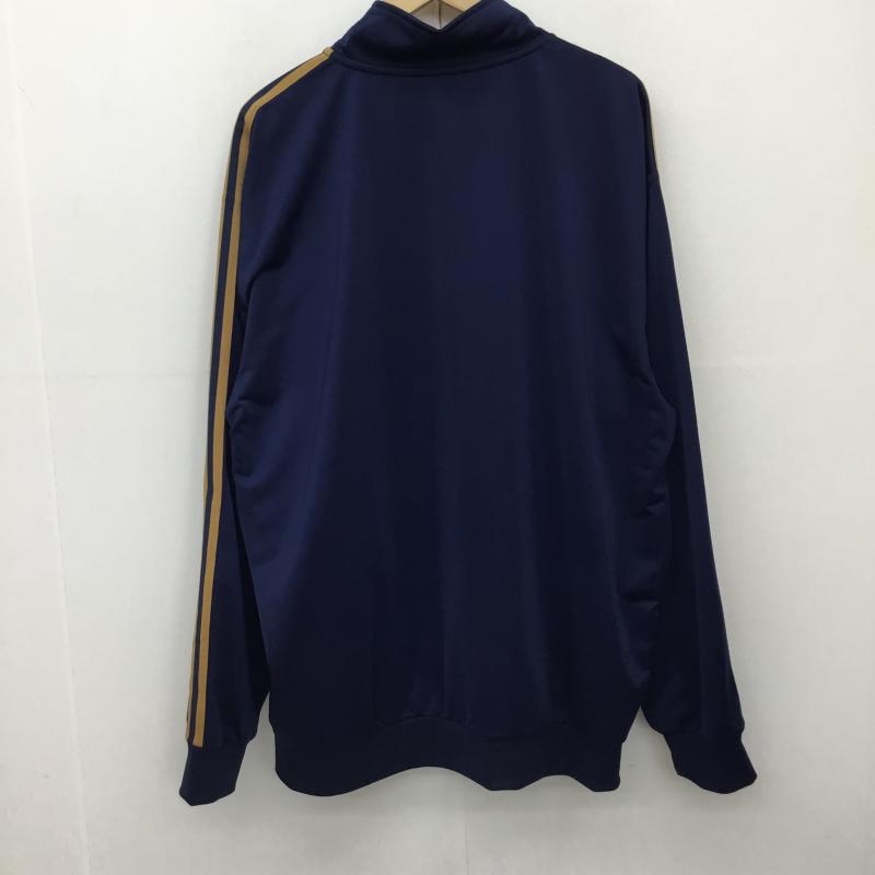 アディダス adidas ジャケット、上着 ジャケット、ブレザー JD5268 トラックジャケット XL ロゴ、文字 紺 / ネイビー /  メンズ USED 古着 中古 10133855