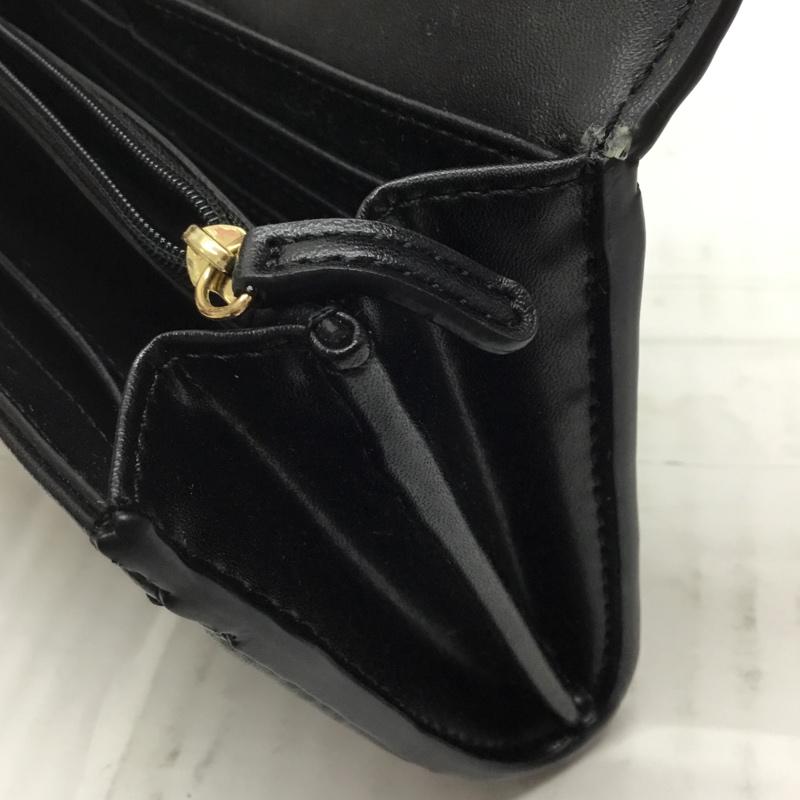 マイケルコース MICHAEL KORS 財布 長財布 35F9GFTE3J ロゴ 総柄 黒 / ブラック / X ベージュ / ベージュ /  レディース USED 古着 中古 10107616