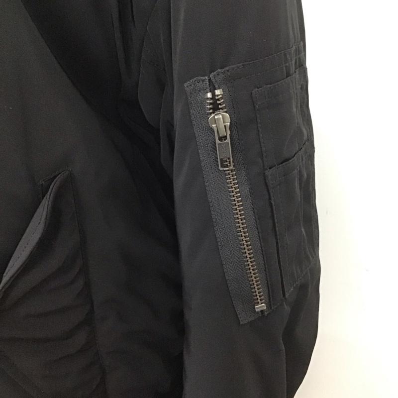 ジーナシス JEANASIS ジャケット、上着 ジャケット、ブレザー js071002st ジップアップジャケット アウター リバーシブル FREE 無地 黒 / ブラック /  レディース USED 古着 中古 10124744