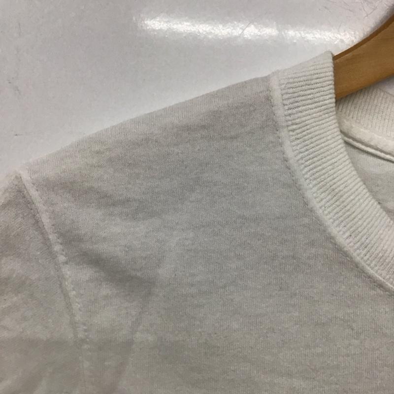フルーツオブザルーム FRUIT OF THE LOOM Tシャツ 半袖 半袖カットソー プリントTシャツ クルーネックカットソー S プリント 白 / ホワイト /  メンズ USED 古着 中古 10146706