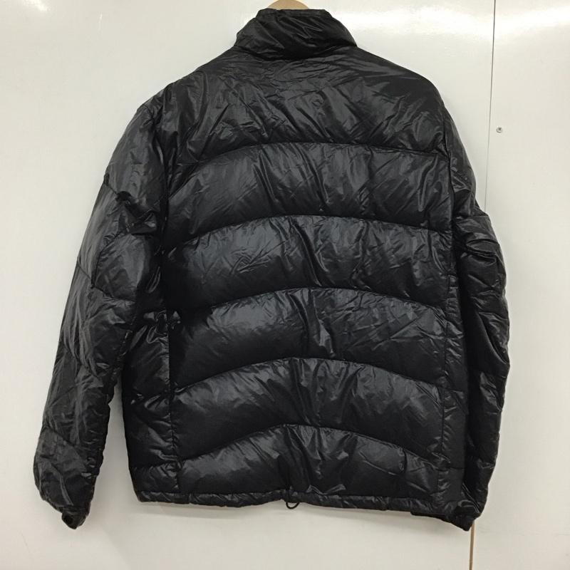 マーモット Marmot ジャケット、上着 ジャンパー、ブルゾン ジップアップジャケット ナイロンジャケット アウター L ロゴ、文字 黒 / ブラック /  メンズ USED 古着 中古 10132076