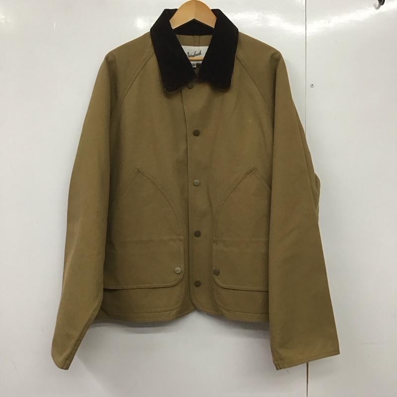 ウールリッチ WOOLRICH ジャケット、上着 ジャケット、ブレザー カジュアルジャケット アウター カラージャケット cordura L 無地 ベージュ / ベージュ /  メンズ USED 古着 中古 10144261