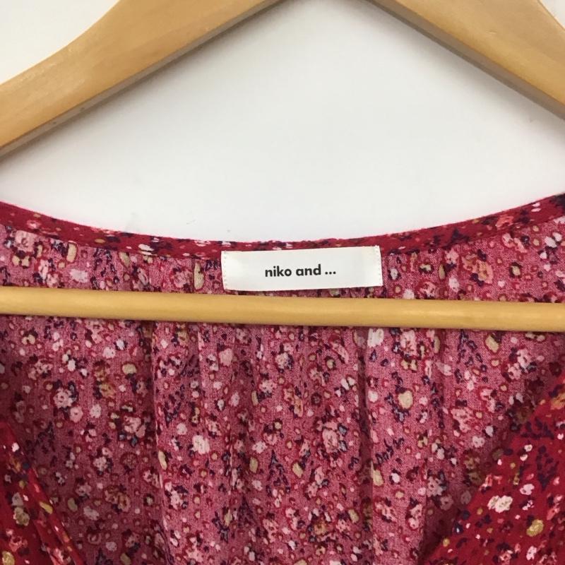 ニコアンド niko and... カーディガン 半袖 半袖ロングカーディガン プリントカーディガン プリント マルチカラー / マルチカラー /  レディース USED 古着 中古 10142038