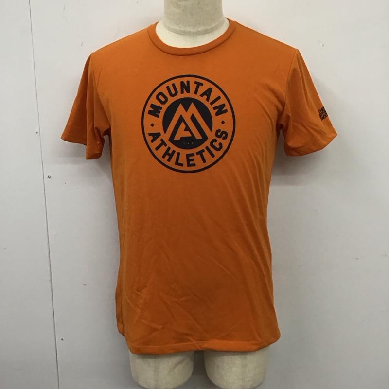 ザノースフェイス THE NORTH FACE Tシャツ 半袖 nt31781半袖カットソー プリントTシャツ L プリント 橙 / オレンジ /  メンズ USED 古着 中古 10115400