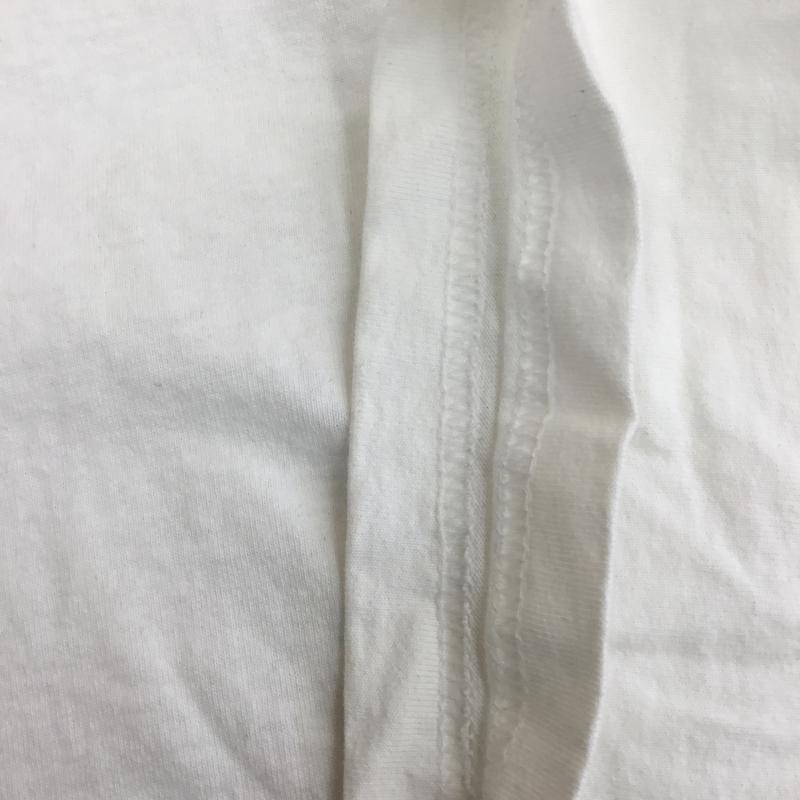 ステューシー STUSSY Tシャツ 半袖 THERMAL STOCK TEE M ロゴ、文字 白 / ホワイト /  メンズ USED 古着 中古 10137585