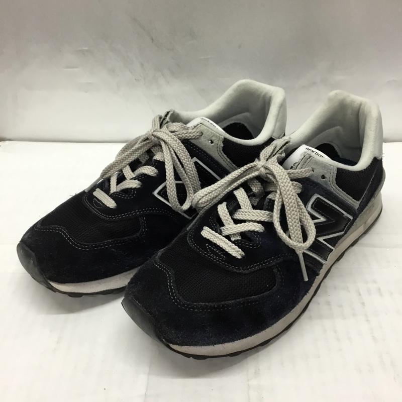 ニューバランス New Balance スニーカー スニーカー ML574EGK 27cm 27.0cm ロゴ、文字 紺 / ネイビー / X 灰 / グレー /  メンズ USED 古着 中古 10107584