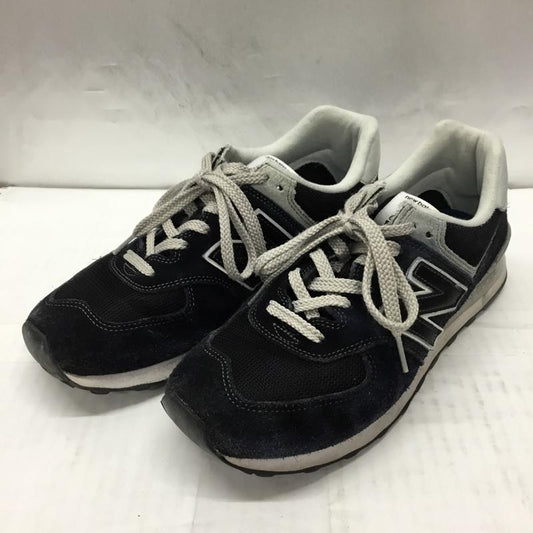 ニューバランス New Balance スニーカー スニーカー ML574EGK 27cm 27.0cm ロゴ、文字 紺 / ネイビー / X 灰 / グレー /  メンズ USED 古着 中古 10107584