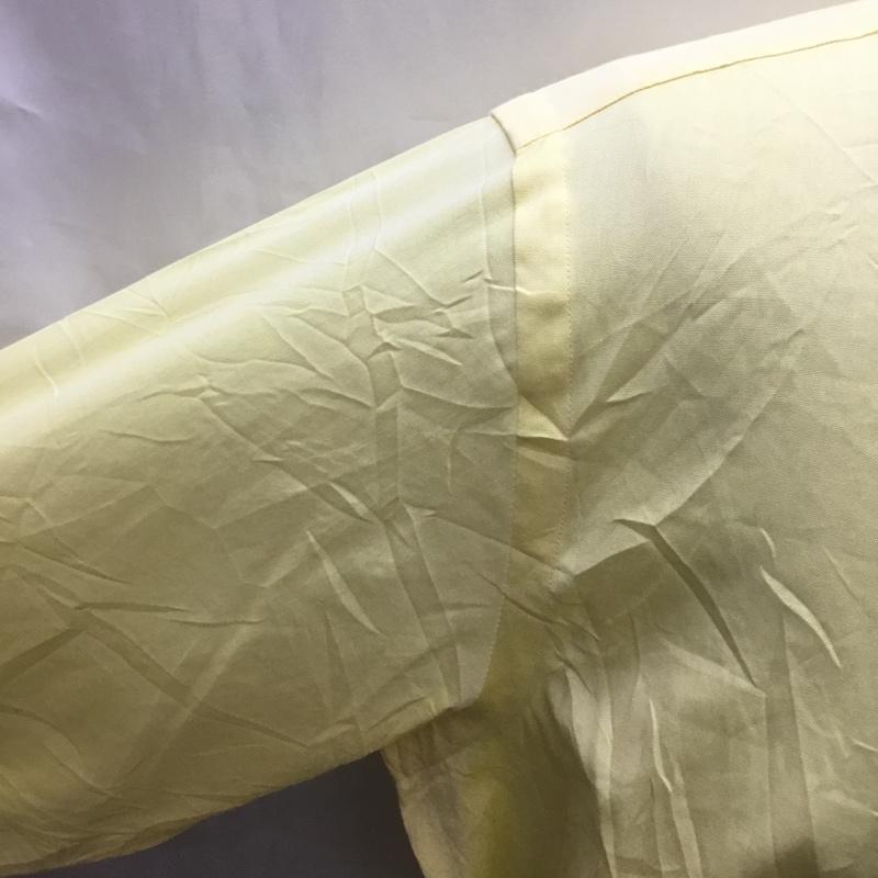 ラルフローレン RALPHLAUREN シャツ、ブラウス 長袖 長袖シャツ カラーシャツ ボタンダウンシャツ 長袖カットソー ロゴ、文字 黄 / イエロー /  メンズ USED 古着 中古 10115121