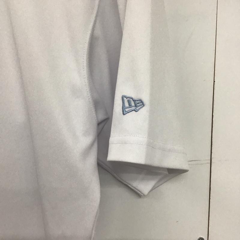 ニューエラ NEW ERA Tシャツ 半袖 半袖カットソー プリントTシャツ クルーネックカットソー XL ロゴ、文字 白 / ホワイト /  メンズ USED 古着 中古 10146767