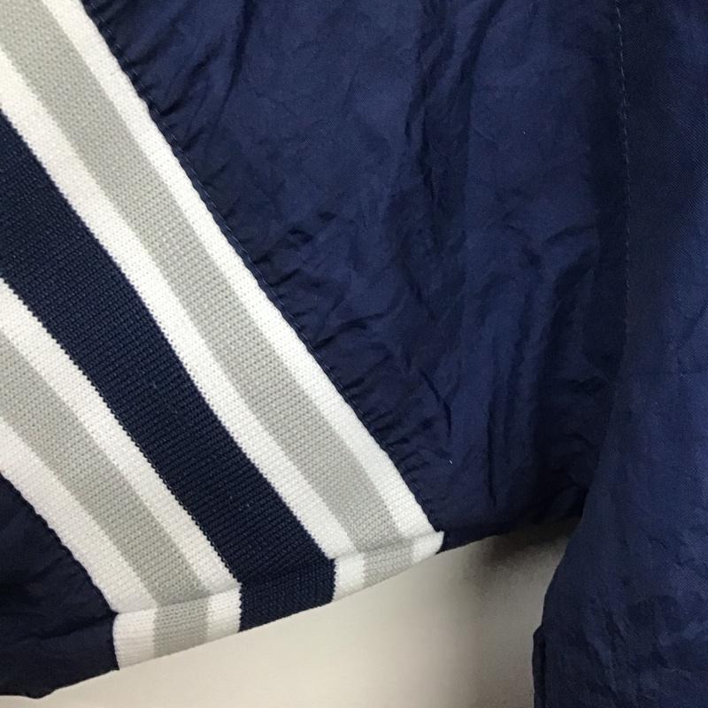 ナショナルフットボールリーグ NFL トレーナー 長袖 COWBOYS オーバージャケット Vネック L ロゴ、文字 紺 / ネイビー /  レディース USED 古着 中古 10141970