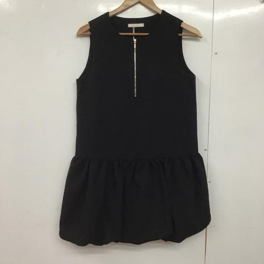 チコ CHICO ワンピース ミニスカート FREE 無地 黒 / ブラック /  レディース USED 古着 中古 10144285