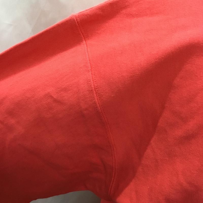 ベイフロー BAYFLOW Tシャツ 半袖 半袖カットソー プリントTシャツ クルーネックカットソー 4 ロゴ、文字 赤 / レッド /  メンズ USED 古着 中古 10114356