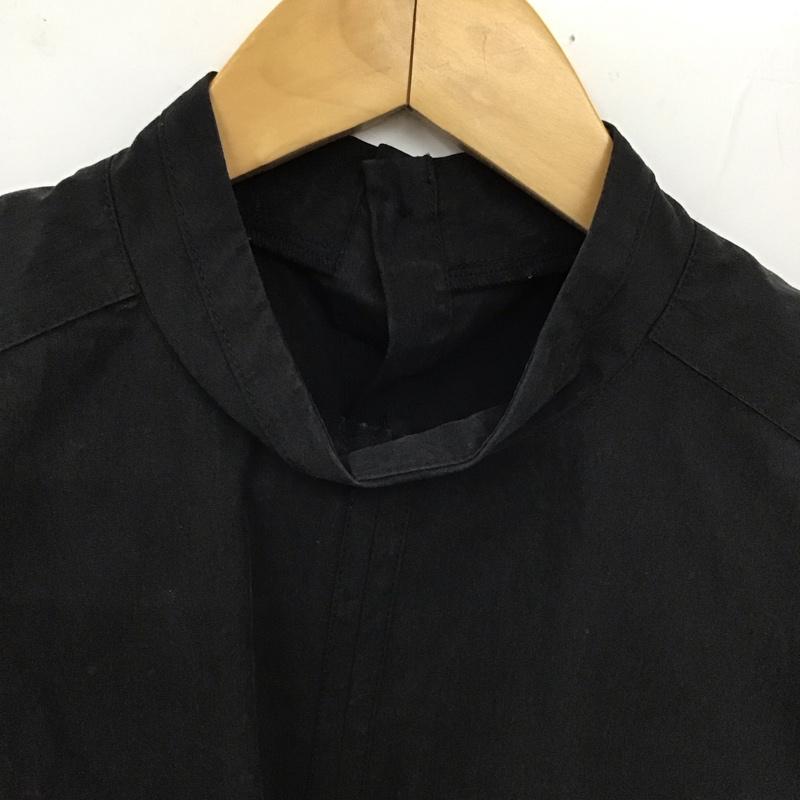 トゥデイフル TODAYFUL シャツ、ブラウス 半袖 12320410 Standcollar Sleeveless Shirts FREE 無地 黒 / ブラック /  レディース USED 古着 中古 10129278