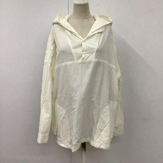 ニコアンド niko and... パーカー 長袖 S213CA15FL フーディー ワイド L 無地 白 / ホワイト /  レディース USED 古着 中古 10115896