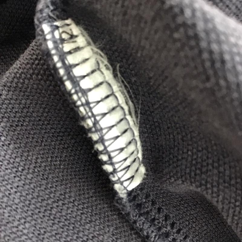 アディダス adidas ジャケット、上着 ジャンパー、ブルゾン ジップアップジャケット ジャージ スタンドカラー ロゴ、文字 紺 / ネイビー /  メンズ USED 古着 中古 10133725