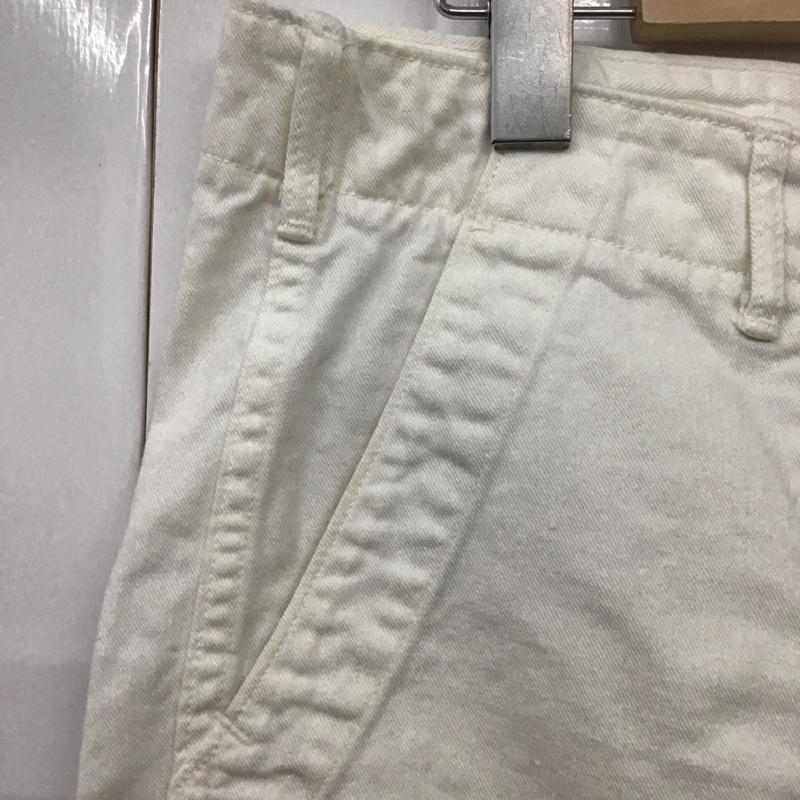 オアスロウ orSlow パンツ ショートパンツ ショートパンツ ハーフパンツ カジュアルパンツ M 無地 白 / ホワイト /  メンズ USED 古着 中古 10130669