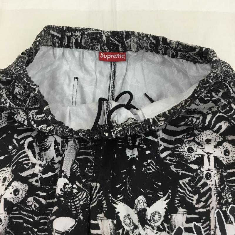 シュプリーム Supreme パンツ ワークパンツ、ペインターパンツ 20SS Miles Davis Skate Pant M 総柄 黒 / ブラック /  メンズ USED 古着 中古 10150935