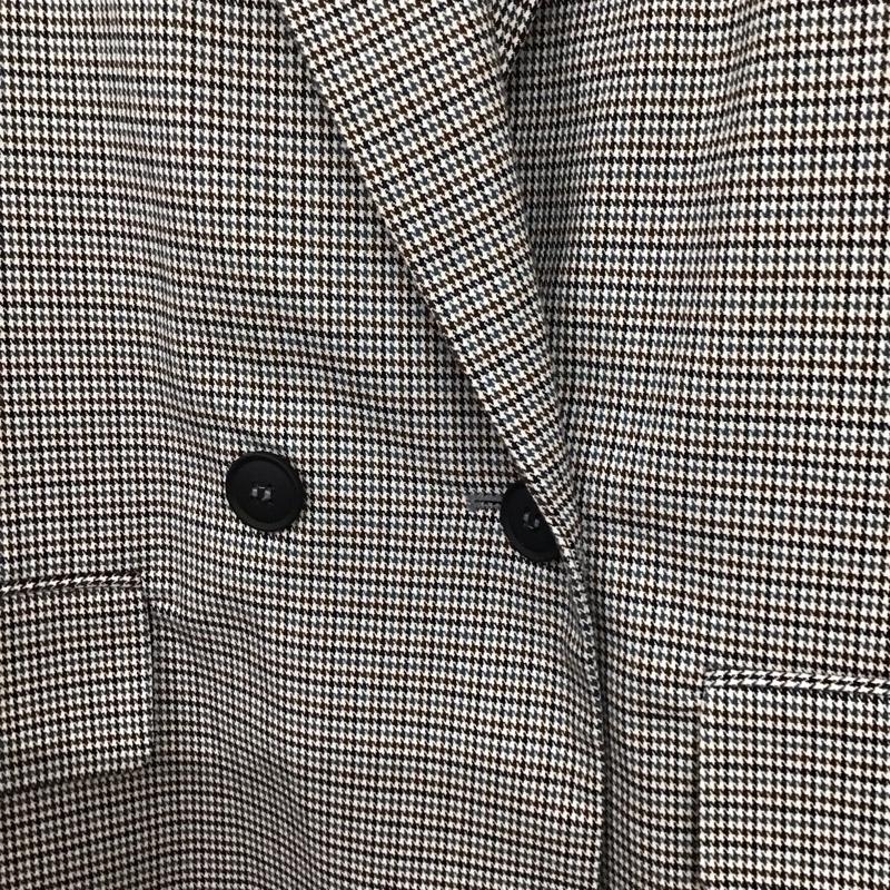 ザラ ZARA ジャケット、上着 ジャケット、ブレザー カジュアルジャケット アウター カラージャケット M チェック マルチカラー / マルチカラー /  レディース USED 古着 中古 10135257
