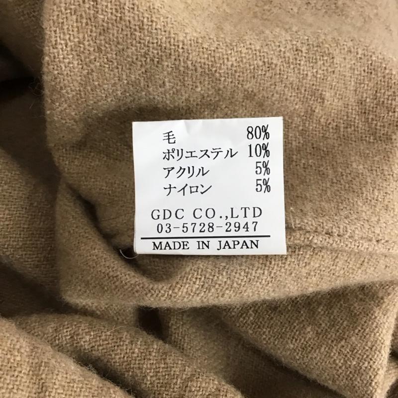 ジーディーシー GDC シャツ、ブラウス 長袖 長袖シャツ 無地シャツ カラーシャツ M 無地 ベージュ / ベージュ /  メンズ USED 古着 中古 10148122