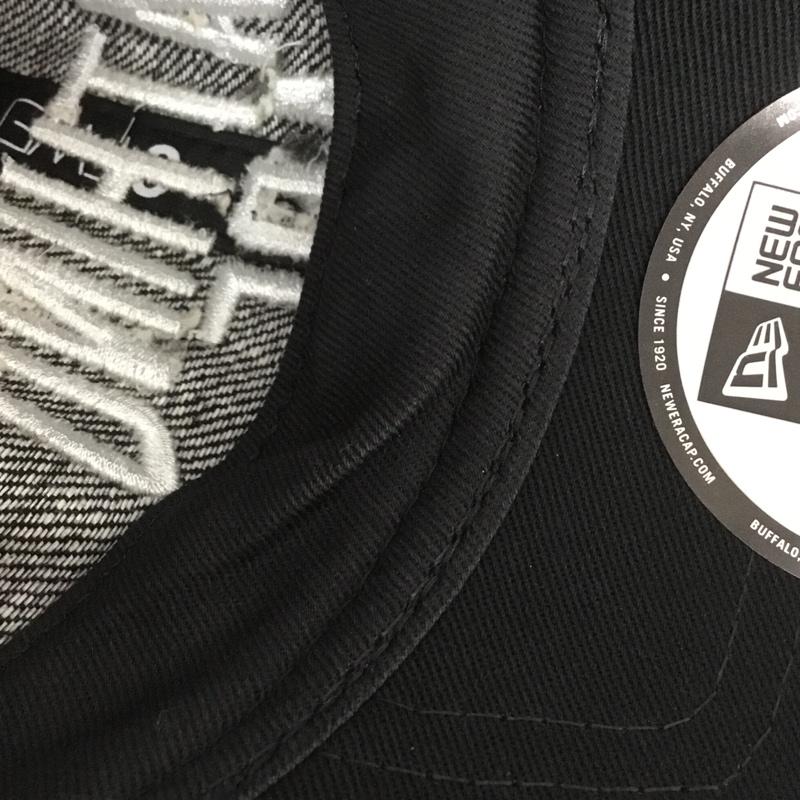アベイシングエイプ A BATHING APE 帽子 キャップ NYC LOGO DENIM NEW ERA 9TWENTY CAP ロゴ、文字 黒 / ブラック /  メンズ USED 古着 中古 10132251