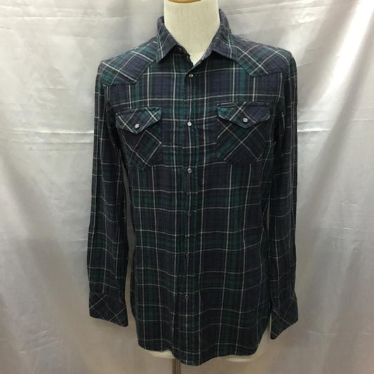 ディーゼル DIESEL シャツ、ブラウス 長袖 長袖シャツ カラーシャツ ポケットシャツ 長袖カットソー チェックシャツ S チェック マルチカラー / マルチカラー /  メンズ USED 古着 中古 10117694