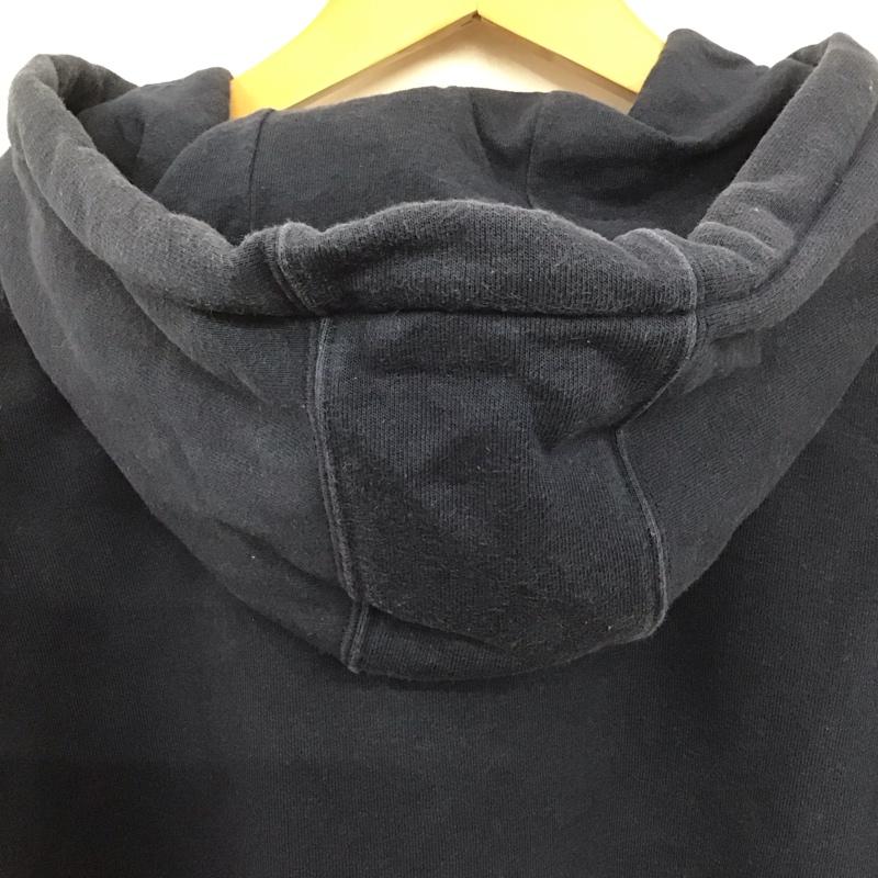 カーハート Carhartt パーカー 長袖 長袖パーカー プルオーバーパーカー スウェット XL ロゴ、文字 紺 / ネイビー /  メンズ USED 古着 中古 10142602