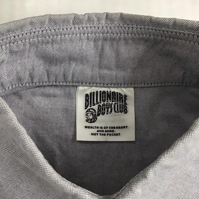 ビリオネア・ボーイズ・クラブ BILLIONAIRE BOYS CLUB シャツ、ブラウス 長袖 長袖シャツ カラーシャツ ポケットシャツ 長袖カットソー ボタンダウンシャツ M ロゴ、文字 マルチカラー / マルチカラー /  メンズ USED 古着 中古 10123135