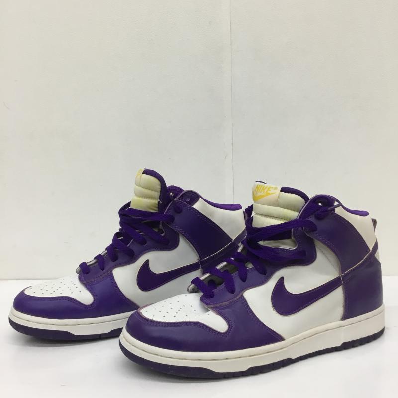 ナイキ NIKE スニーカー スニーカー 630335-151 27.0cm ロゴ、文字 紫 / パープル /  メンズ USED 古着 中古 10110556