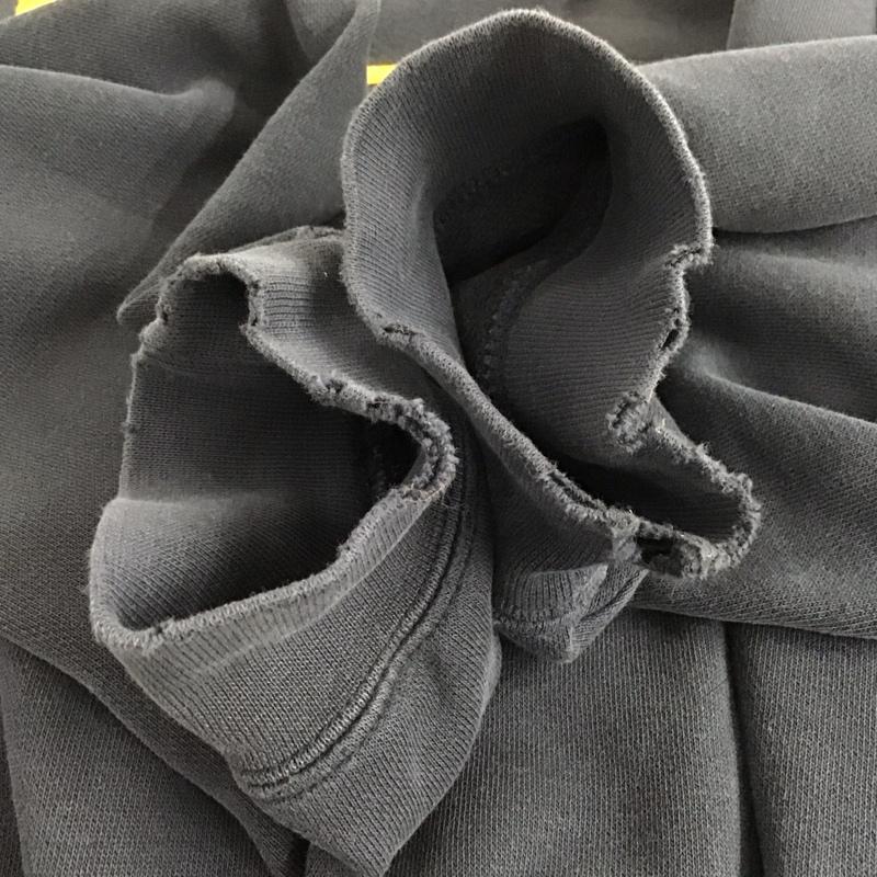 ナイキ NIKE トレーナー 長袖 長袖トレーナー スウェット クルーネック プルオーバー 古着 L ロゴ、文字 紺 / ネイビー /  メンズ USED 古着 中古 10141809