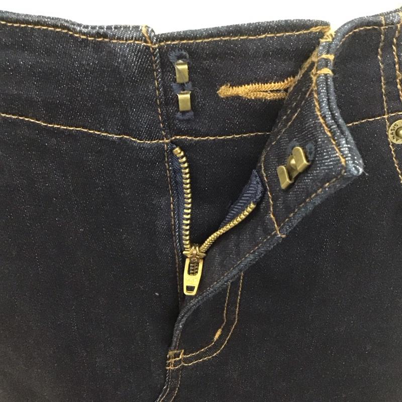ジーナシス JEANASIS スカート ひざ丈スカート JS050198AD ひざ丈デニムスカート バックスリット タイトスカート FREE 無地 インディゴ / インディゴ /  レディース USED 古着 中古 10110239