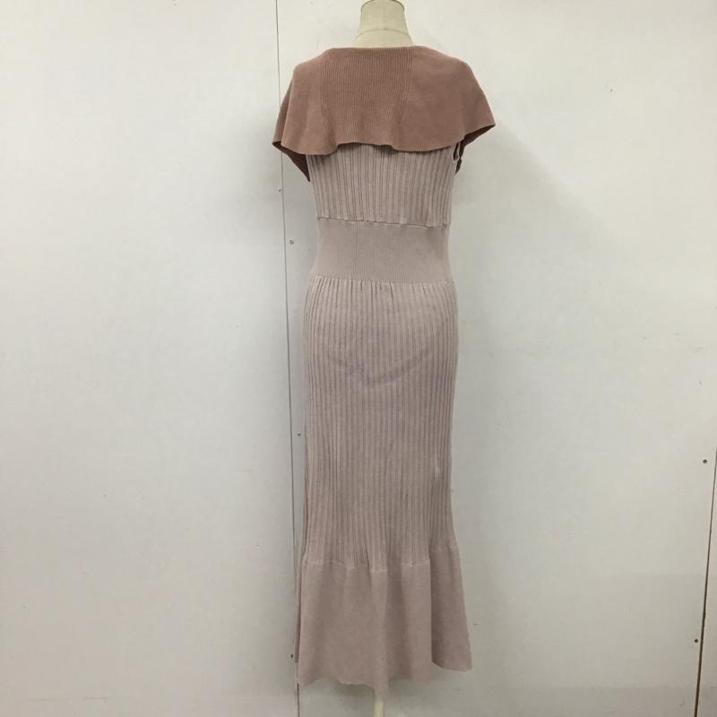 ジルスチュアート JILLSTUART ワンピース ロングスカート 125-2140050 ノースリーブワンピース FREE 無地 桃 / ピンク /  レディース USED 古着 中古 10121739
