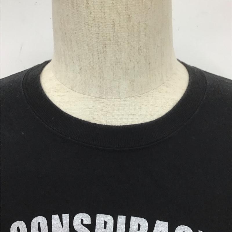 ネイバーフッド NEIGHBORHOOD Tシャツ 半袖 半袖カットソー プリントTシャツ クルーネックカットソー 42 プリント 黒 / ブラック /  メンズ USED 古着 中古 10107797