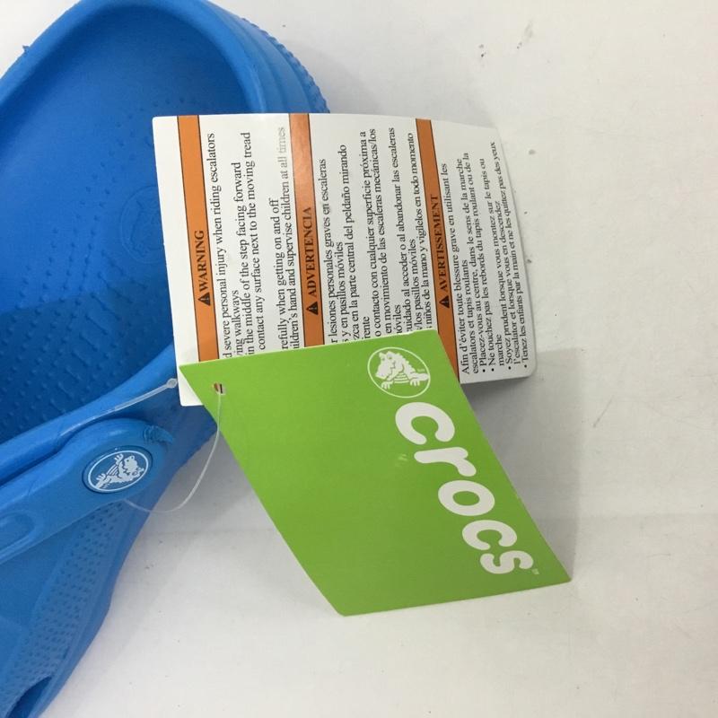 クロックス crocs サンダル サンダル ralen clog 27cm 27.0cm 無地 青 / ブルー /  メンズ USED 古着 中古 10125466