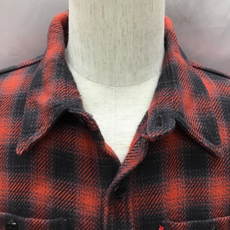 フラットヘッド The Flat Head シャツ、ブラウス 長袖 長袖シャツ カラーシャツ ポケットシャツ 長袖カットソー チェックシャツ L チェック マルチカラー / マルチカラー /  メンズ USED 古着 中古 10114783