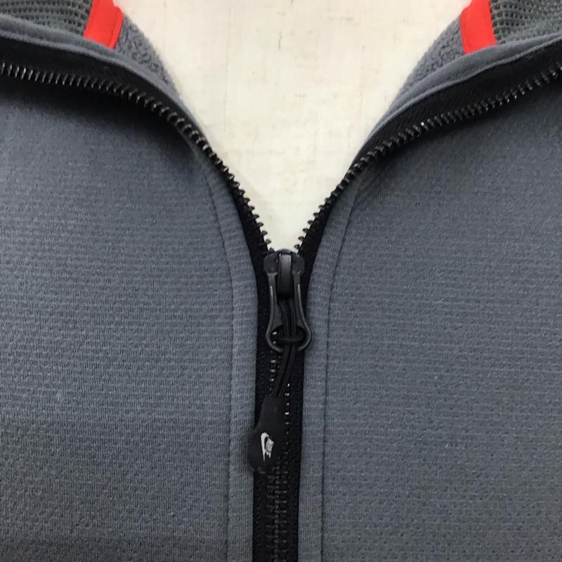 ナイキ NIKE ジャケット、上着 ジャケット、ブレザー L ロゴ、文字 灰 / グレー /  メンズ USED 古着 中古 10114198