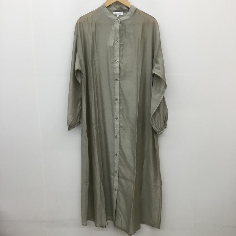 グローバルワーク GLOBAL WORK ワンピース ロングスカート FREE 無地 緑 / グリーン /  レディース USED 古着 中古 10129974
