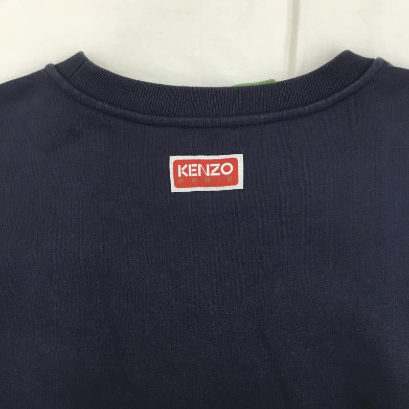 ケンゾー KENZO トレーナー 長袖 Boke Flower FD55SW4454ME XL プリント X ロゴ、文字 紺 / ネイビー / X 黄 / イエロー / X 赤 / レッド / X 白 / ホワイト /  メンズ USED 古着 中古 10124390