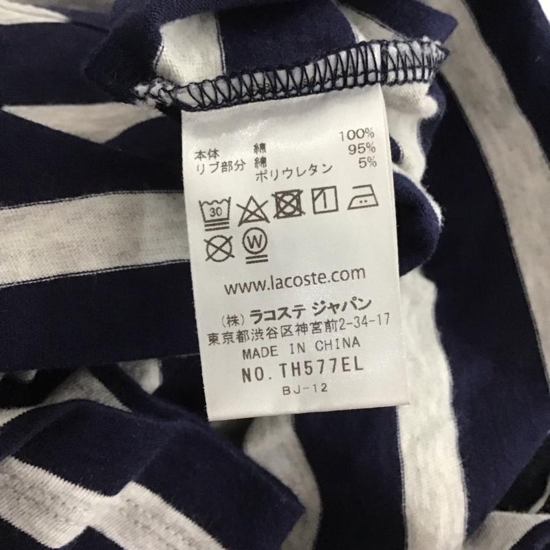 ラコステ LACOSTE Tシャツ 半袖 S ボーダー柄 マルチカラー / マルチカラー /  レディース USED 古着 中古 10146766