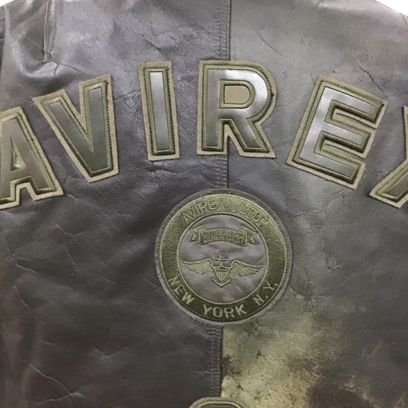 アヴィレックス AVIREX ジャケット、上着 ジャンパー、ブルゾン ジップアップジャケット ジャンパー ジャケット カジュアルジャケット アウター XL 無地 茶 / ブラウン /  メンズ USED 古着 中古 10121024