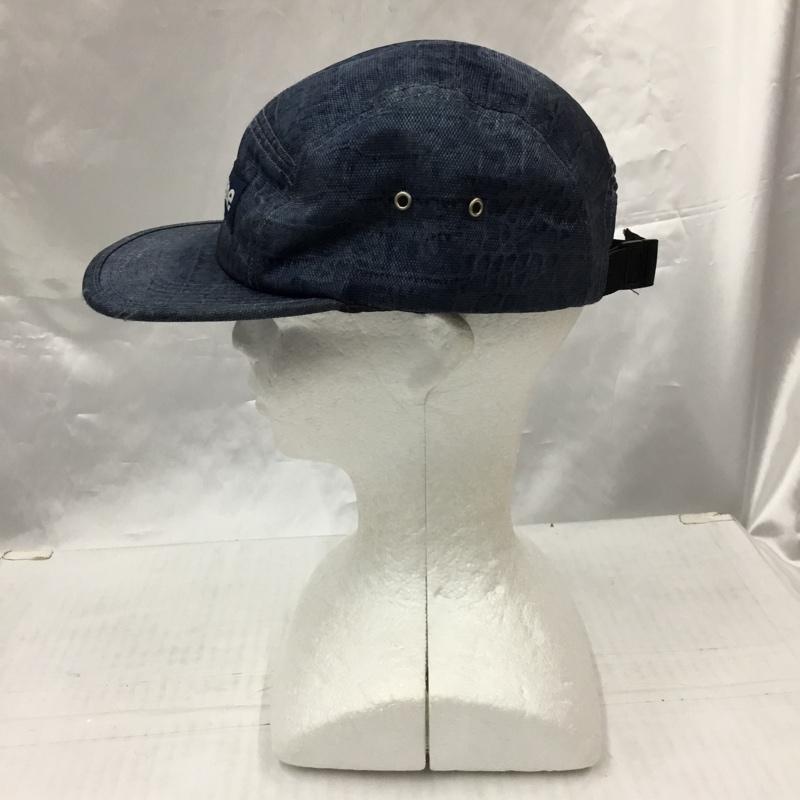 シュプリーム Supreme 帽子 キャップ Croc Camp Cap クロコダイル ロゴ、文字 紺 / ネイビー /  メンズ USED 古着 中古 10105829