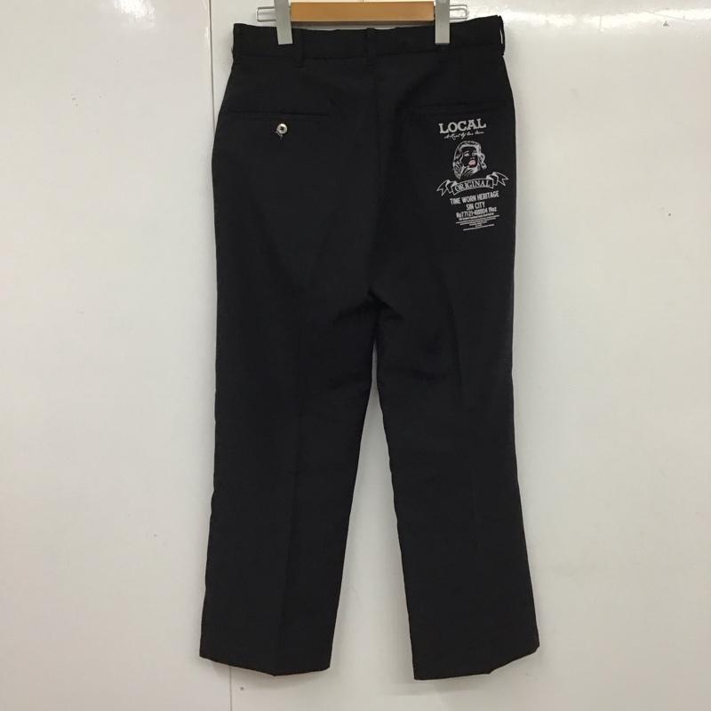 レッドキャップ RED KAP パンツ スラックス スラックスパンツ ワイドパンツ カジュアルパンツ センタータックパンツ 30インチ 総柄 マルチカラー / マルチカラー /  メンズ USED 古着 中古 10117663