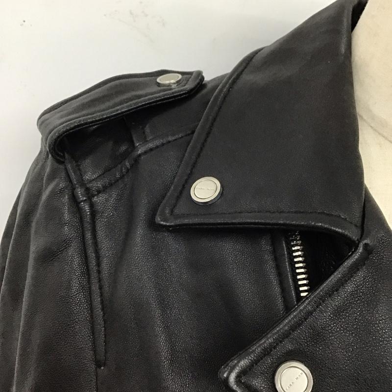 ザラメン ZARA MAN ジャケット、上着 ジャケット、ブレザー フェイクレザージャケット カジュアルジャケット カラージャケット S 無地 黒 / ブラック /  メンズ USED 古着 中古 10119267