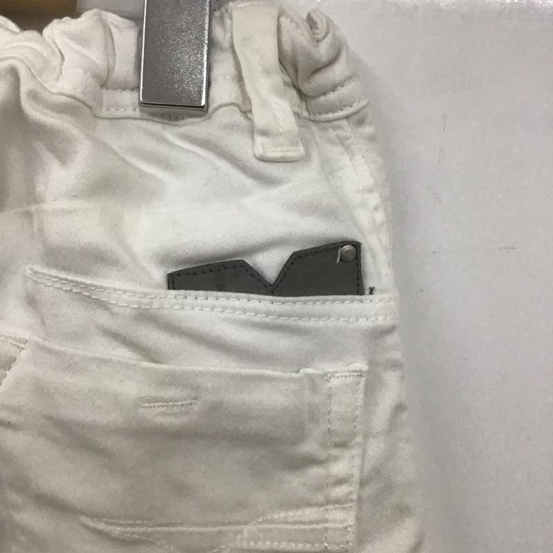 ディーゼル DIESEL パンツ デニム、ジーンズ 8 無地 白 / ホワイト /  ガールズ USED 古着 中古 10129784