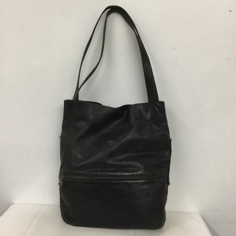 アズレーベル AZZULABEL トートバッグ トートバッグ レザー 無地 黒 / ブラック /  メンズ USED 古着 中古 10139109